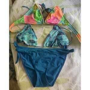 Vintage swim bikini 3 piece set - fits small Ralph Lauren